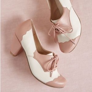 Stepping Up My Game Oxford Heels | chelsea crew | New with Tags